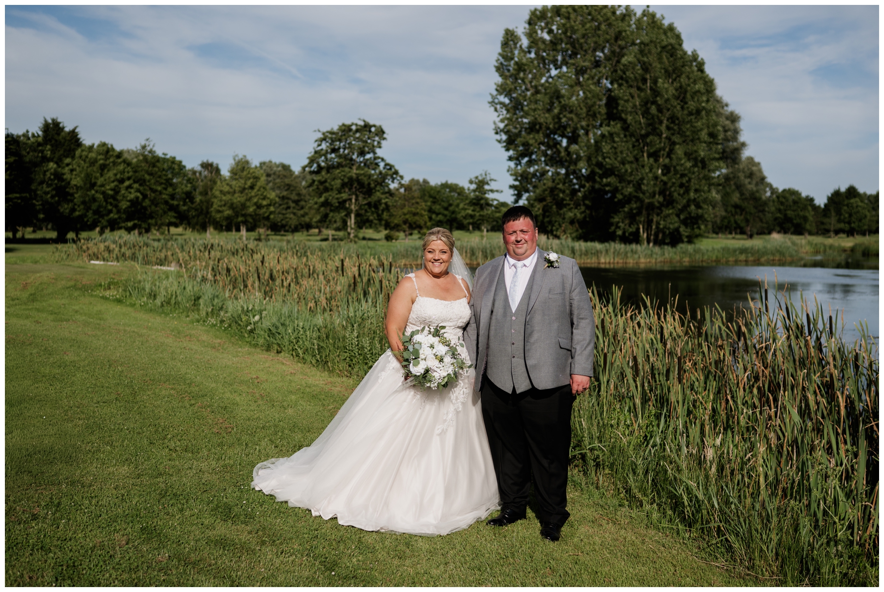Peterstone Lakes Wedding Photography – Claire & Daniel